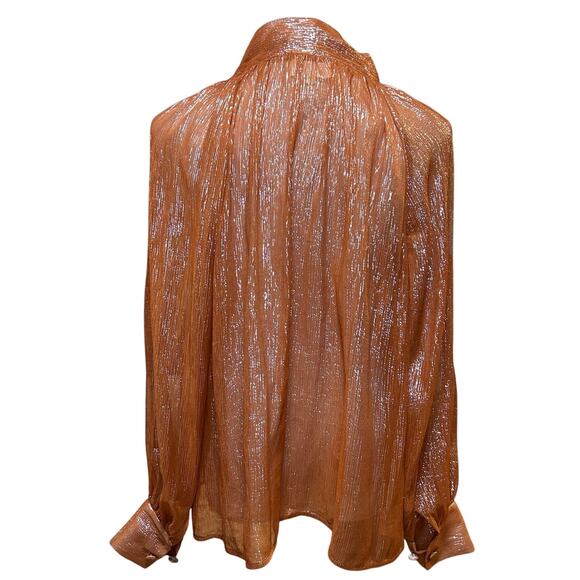 Preloved-Sezane Zelda Blouse -Sz 12 - Picture 4 of 8